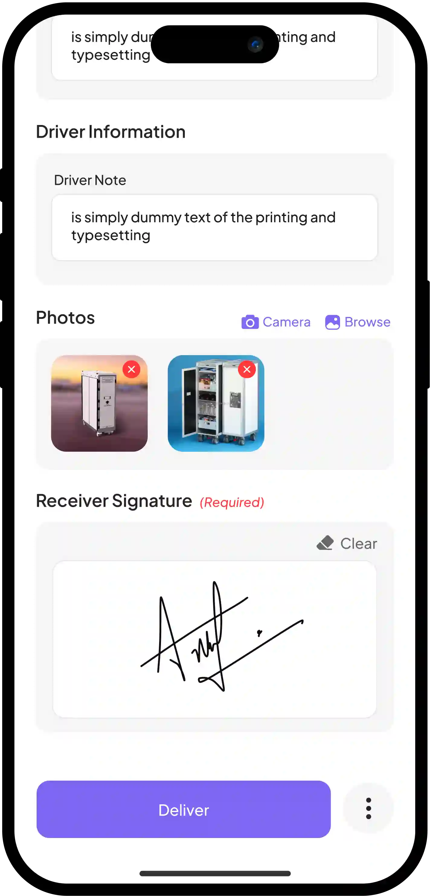 Successful Delivery Notification 1
